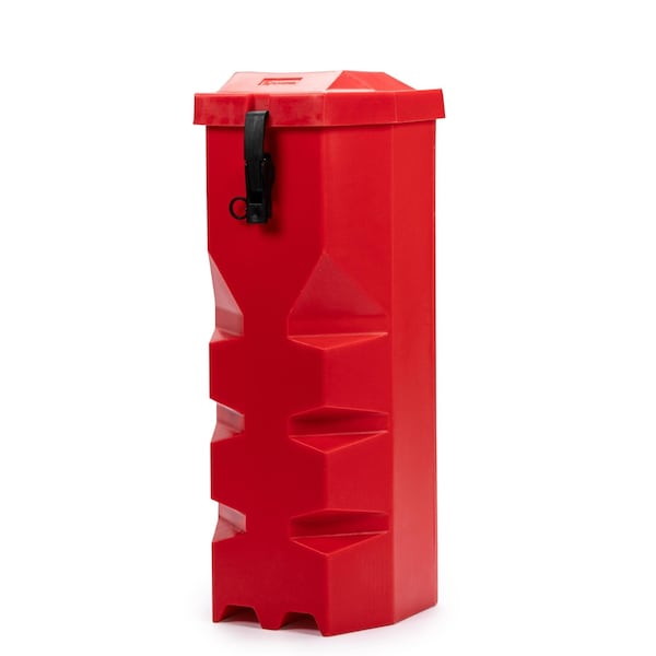 Jonesco Underbody Fire extinguisher cabinet, top load, fits (1) 10 lb. extinguisher JBFR65 - main